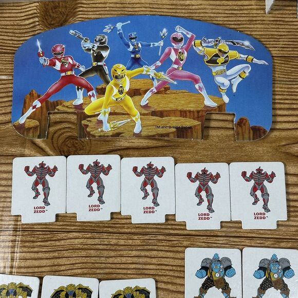 Vintage Power Rangers Battling Dice Game Rare Milton Bradley 1994‎ Complete - Picture 7 of 16